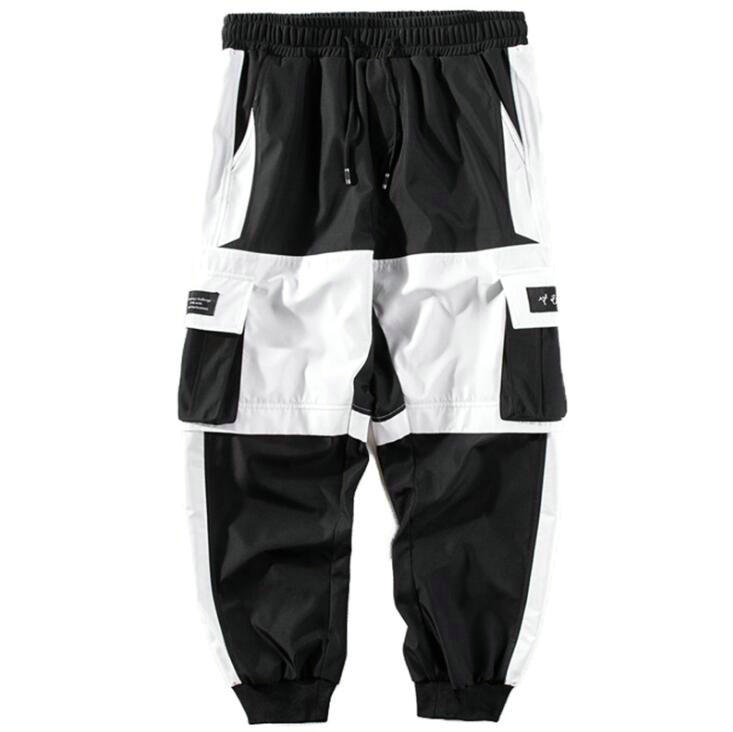 Streetwear Spring Summer Cargo Pants Men Jogger Casual Fashion Pockets Joggers Men Pants Hip Hop Trousers Men Pants